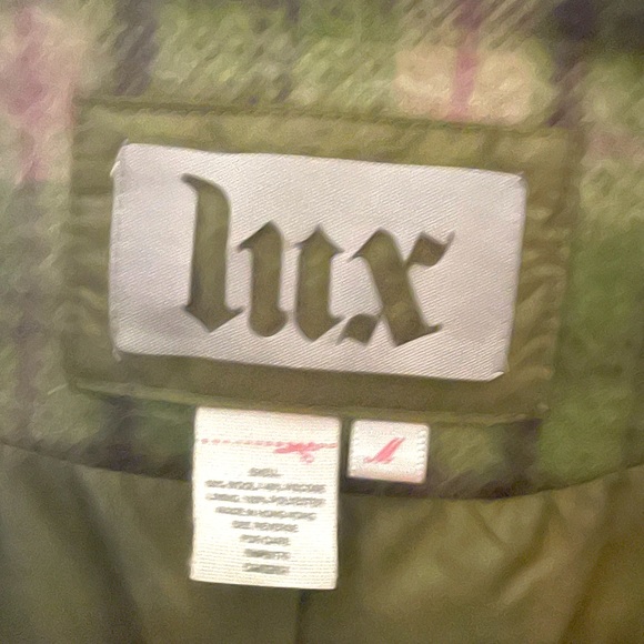 Lux Long Plaid Coat - Picture 2 of 4